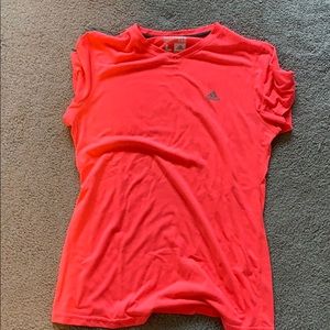 Adidas bright pink T-shirt
